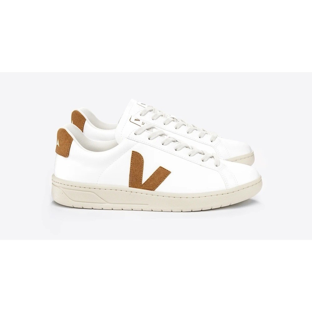 VEJA Urca Cwl White With Camel Woman's 10, Men's 8, NIB